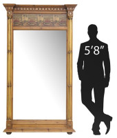 MONUMENTAL EMPIRE STYLE GILT-P