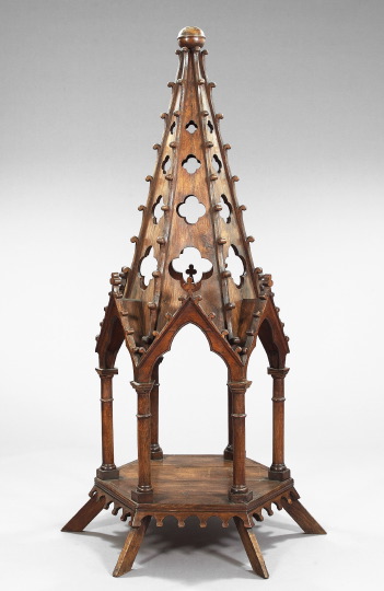 Monumental English Carved, Turned