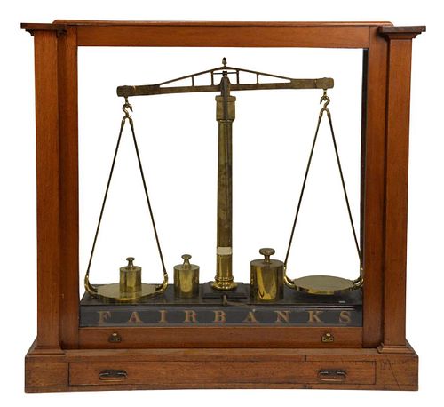 MONUMENTAL FAIRBANKS BALANCE SCALE,
