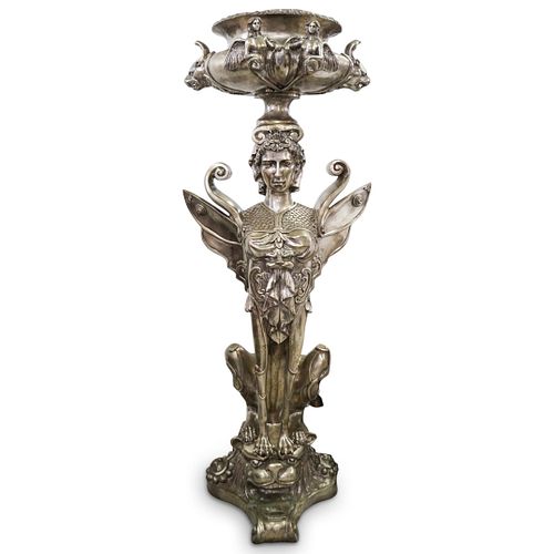 MONUMENTAL FIGURAL SPHINX