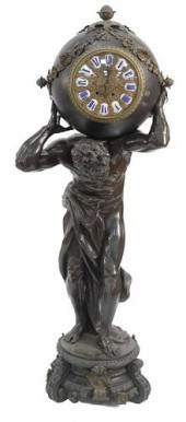 MONUMENTAL FRENCH "ATLAS" FIGU