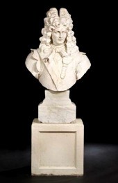 Monumental French Carved Carra