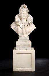 Monumental French Carved Carra
