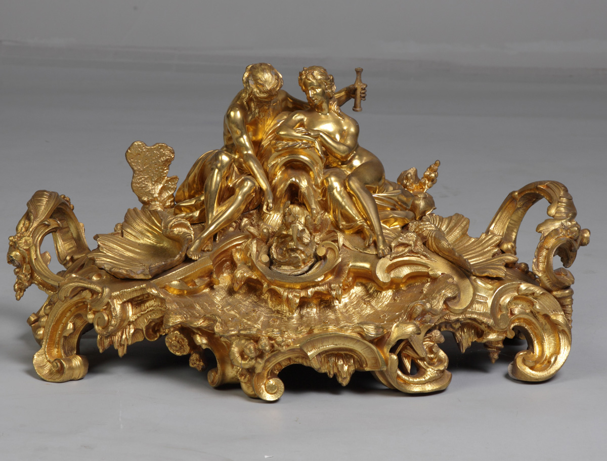 Monumental French Gilt Bronze