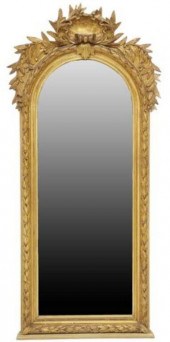 MONUMENTAL FRENCH GILTWOOD MIR