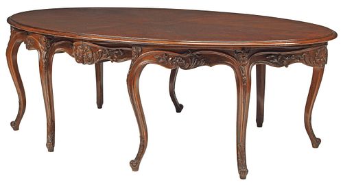 MONUMENTAL FRENCH PROVINCIAL OAK