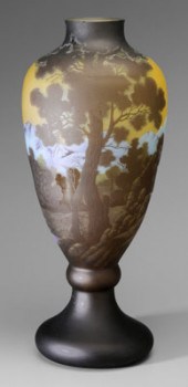Monumental Galle vase (Emile G