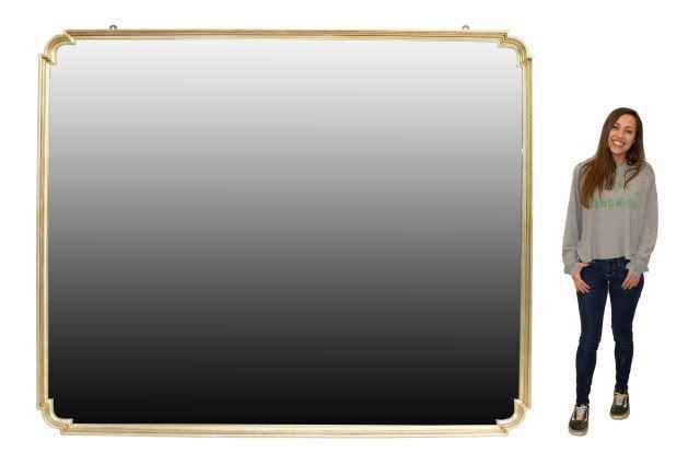MONUMENTAL GILTWOOD FRAMED