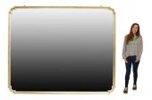 MONUMENTAL GILTWOOD FRAMED MIR