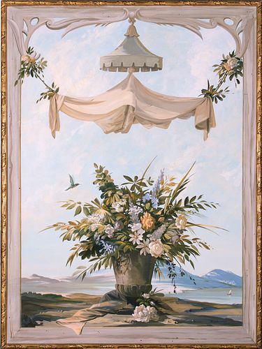 MONUMENTAL HAND PAINTED