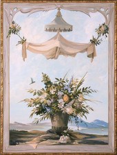 MONUMENTAL HAND PAINTED ARCHIT