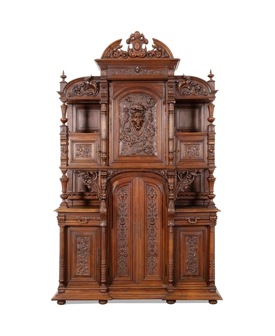 MONUMENTAL HENRI II STYLE BUFFET