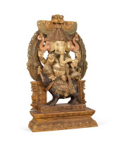 MONUMENTAL HINDU GOD SCULPTURE
