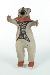 MONUMENTAL INDIAN EFFIGY FIGUR