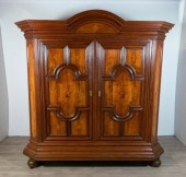 MONUMENTAL INLAID DUTCH ARMOIR