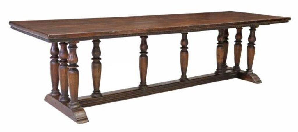 MONUMENTAL ITALIAN BAROQUE WALNUT