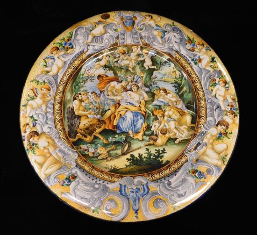 MONUMENTAL ITALIAN FAIENCE
