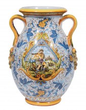 MONUMENTAL ITALIAN MAJOLICA UR