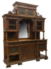 MONUMENTAL ITALIAN WALNUT SIDE