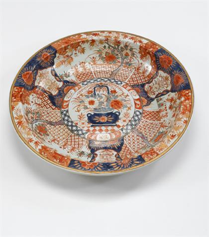 Monumental Japanese imari charger