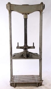 MONUMENTAL LATE 19TH C CAST IR