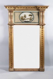 MONUMENTAL LATE FEDERAL EGLOMI