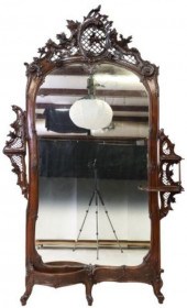 MONUMENTAL LOUIS XV STYLE MIRR