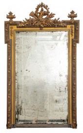 MONUMENTAL LOUIS XVI GILT WOOD