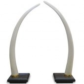 MONUMENTAL MID-CENTURY TUSKSDE