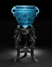 Monumental Minton Bleu-Persan-