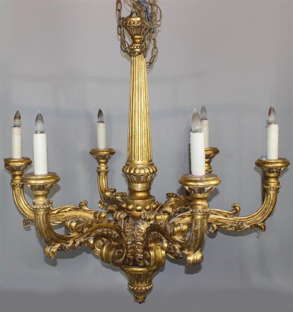 MONUMENTAL NEOCLASSICAL GILTWOOD