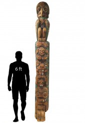 MONUMENTAL NORTHWEST COAST WOO