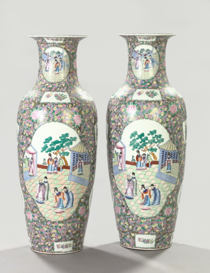Monumental Pair of Chinese