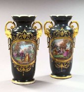 Monumental Pair of Franco-Bohe