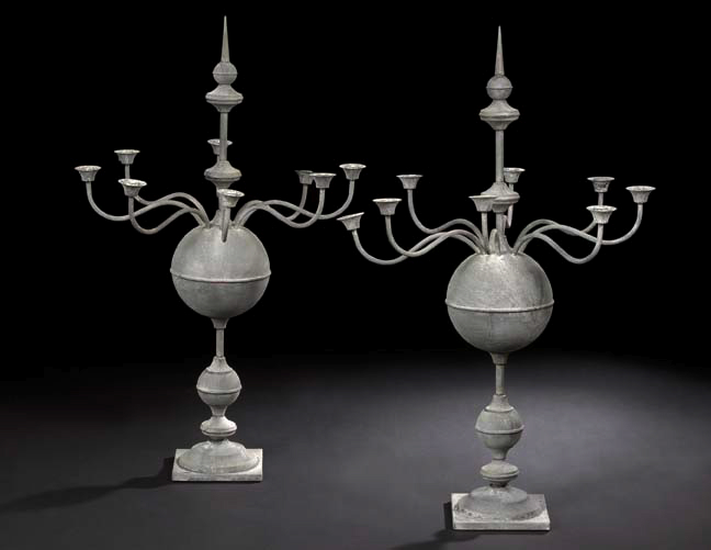 Monumental Pair of French