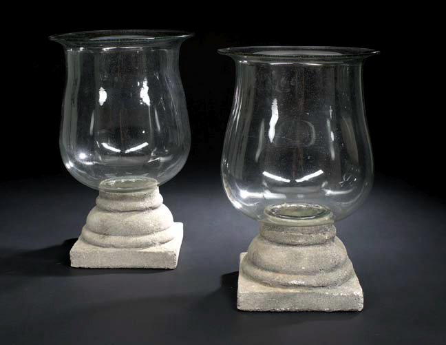 Monumental Pair of Provincial Blown
