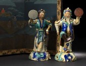 Monumental Pair of Vietnamese