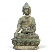 MONUMENTAL PATINATED METAL SHA