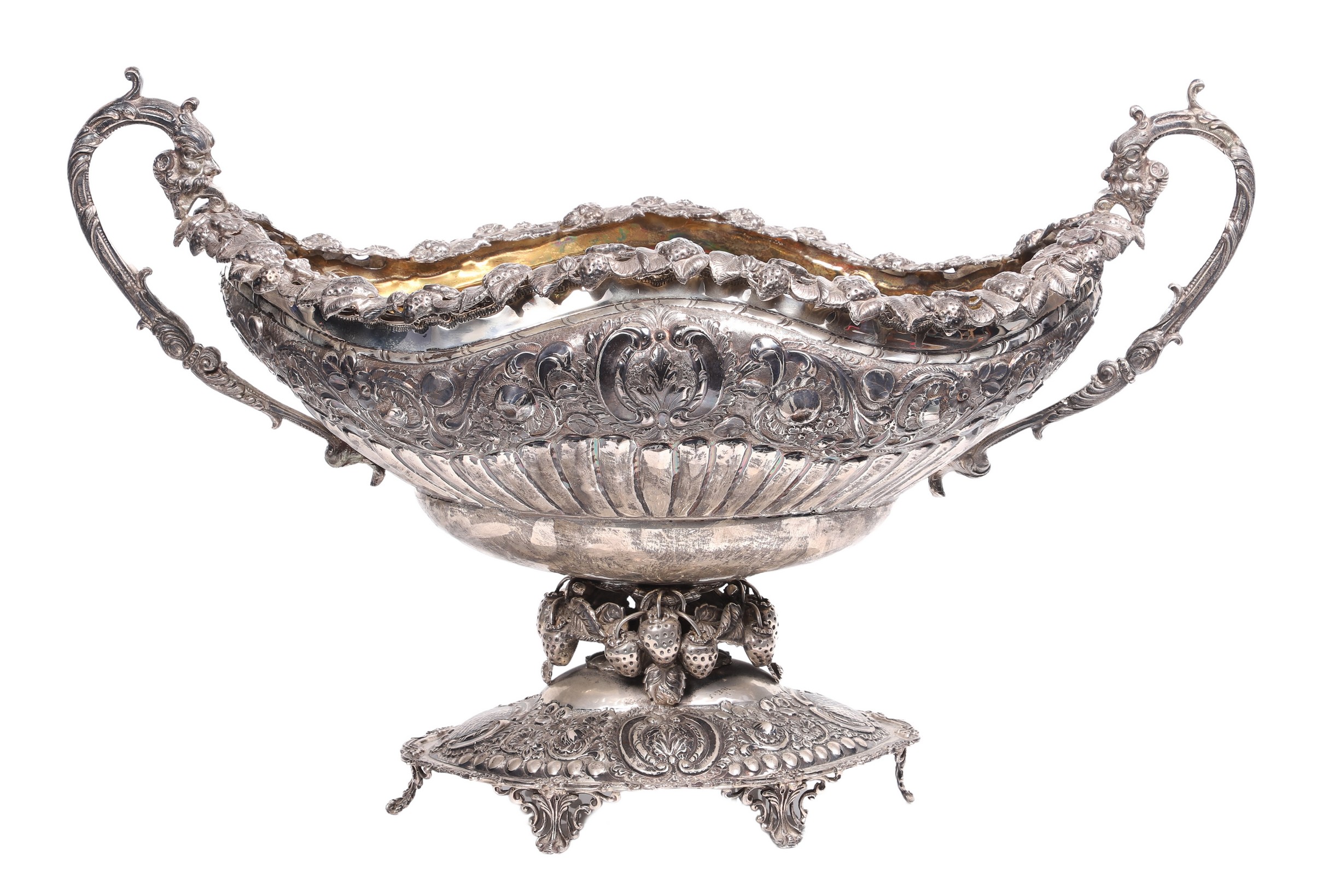 Monumental Repousse Sterling