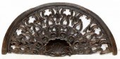 MONUMENTAL ROCAILLE CARVED ARC