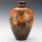 MONUMENTAL ROOKWOOD VASE BY MA