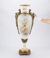 MONUMENTAL SEVRES STYLE PORCEL