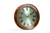 MONUMENTAL SHIP'S CLOCK.  Chel