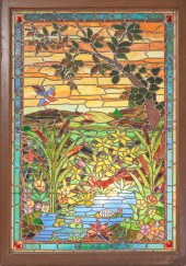 Monumental Stained Glass Windo
