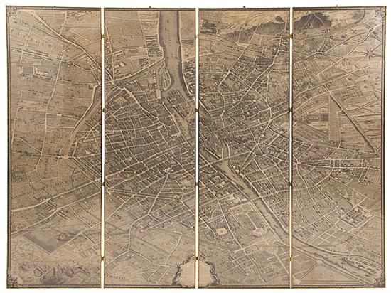 Monumental Turgot bird's-eye view