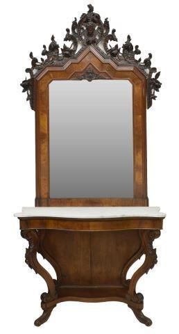 MONUMENTAL VICTORIAN CONSOLE