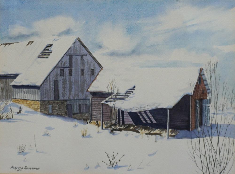 MONYEEN HOUSEMAN, WINTER COTTAGE,