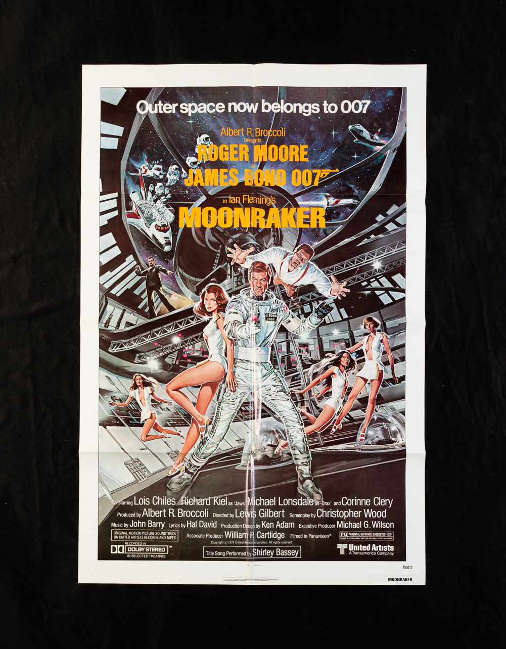 MOONRAKER (UNITED ARTISTS, 1979).