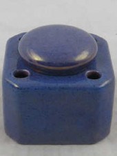 Moorcroft. A ceramic inkwell w