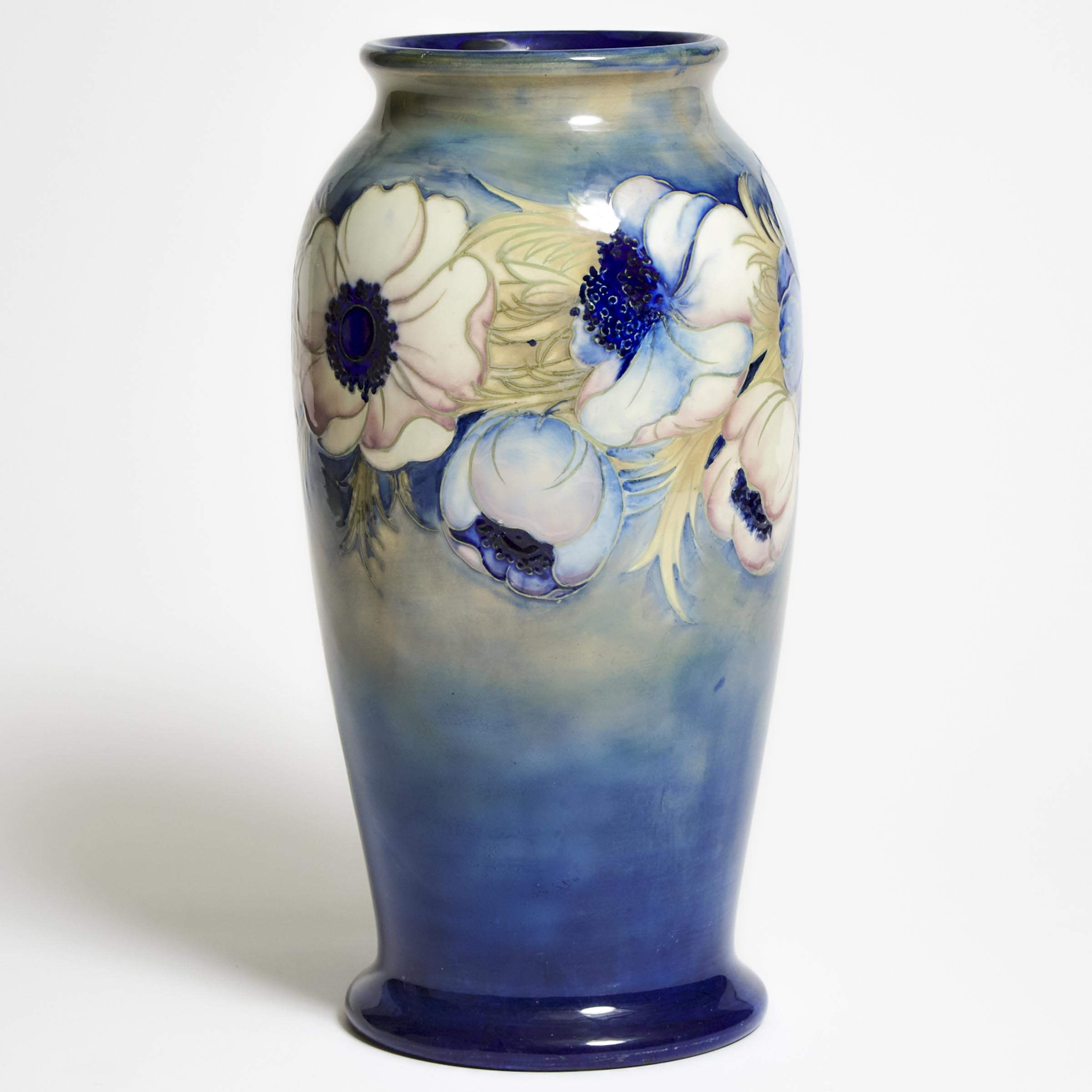 Moorcroft Anemone Large Vase, 1930s